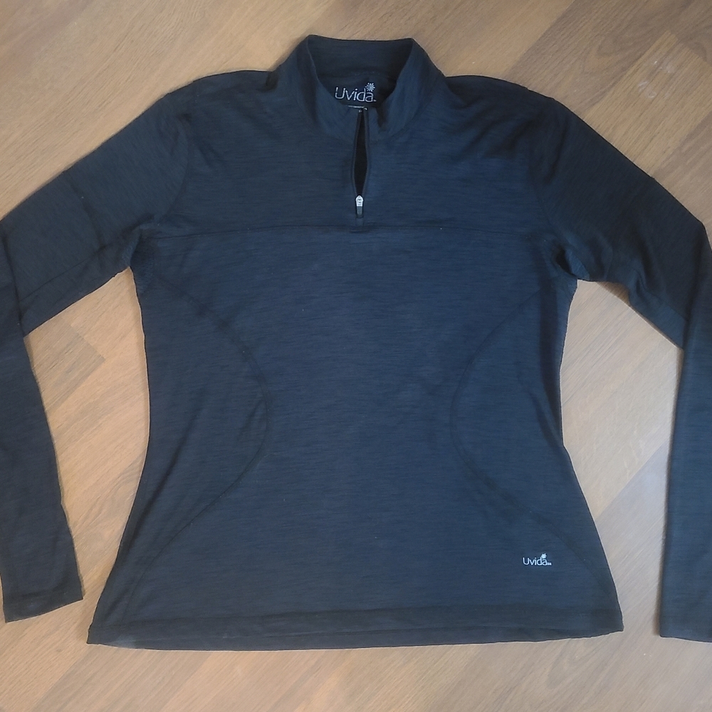 Uvida sun protection 1/4 zip